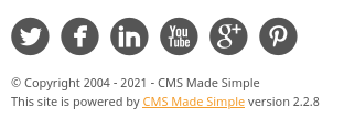 WebApp CMS Version